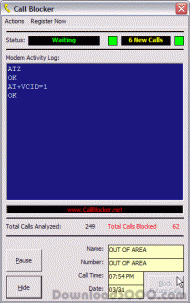 CallBlocker screenshot